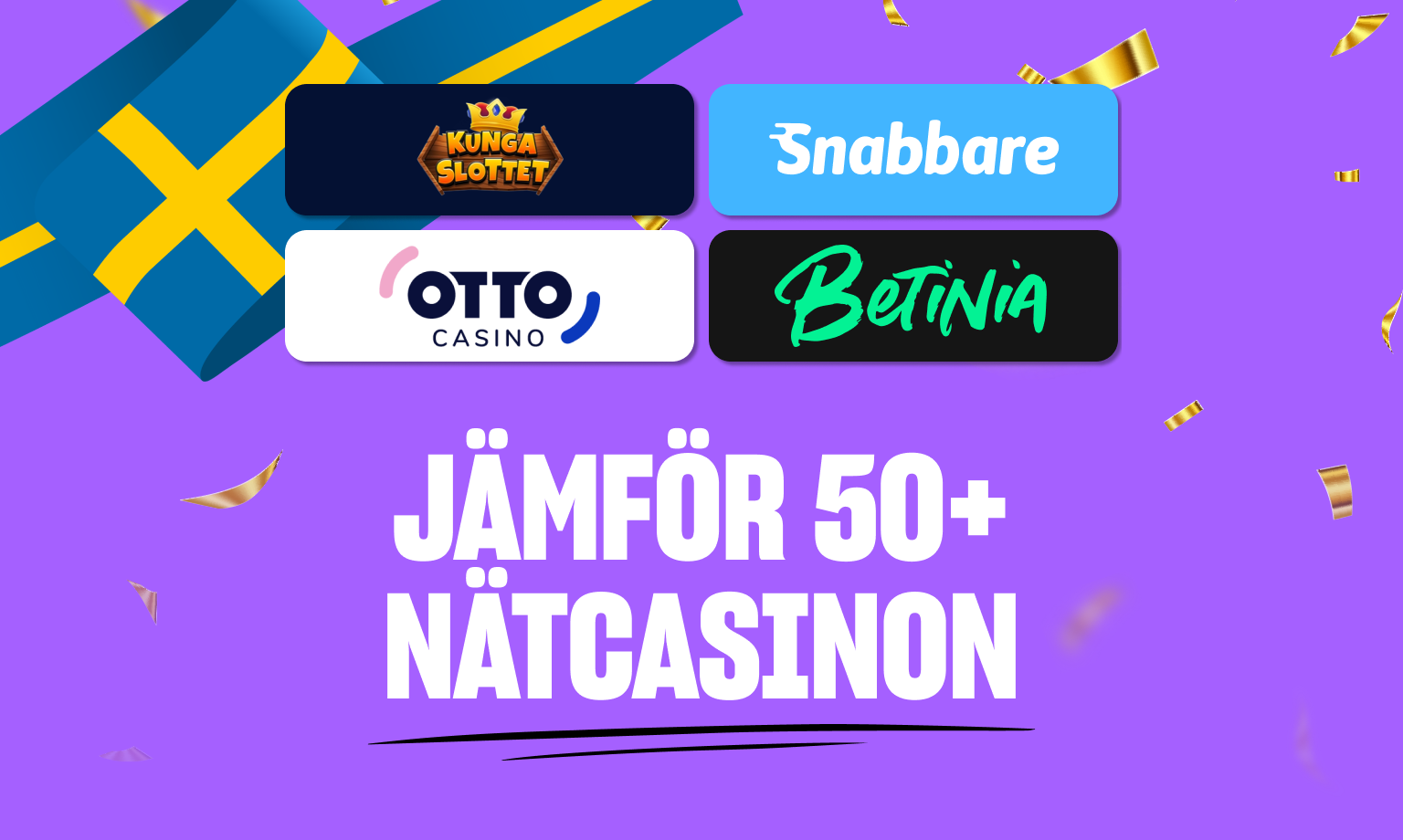 Nätcasino i Sverige 2026