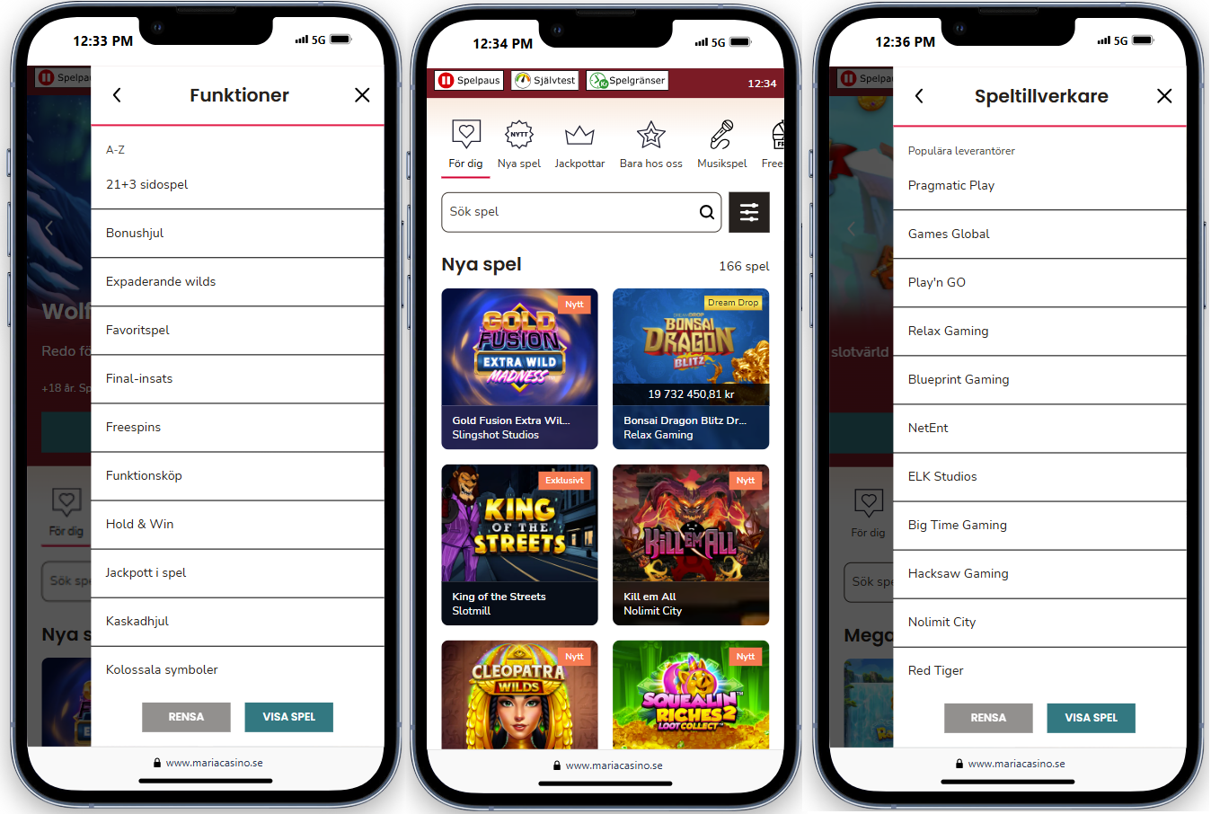 maria casino gör det enkelt för dig att hitta spel du gillar